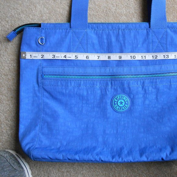 kipling Blue Tote Bag EUC - Picture 6 of 13